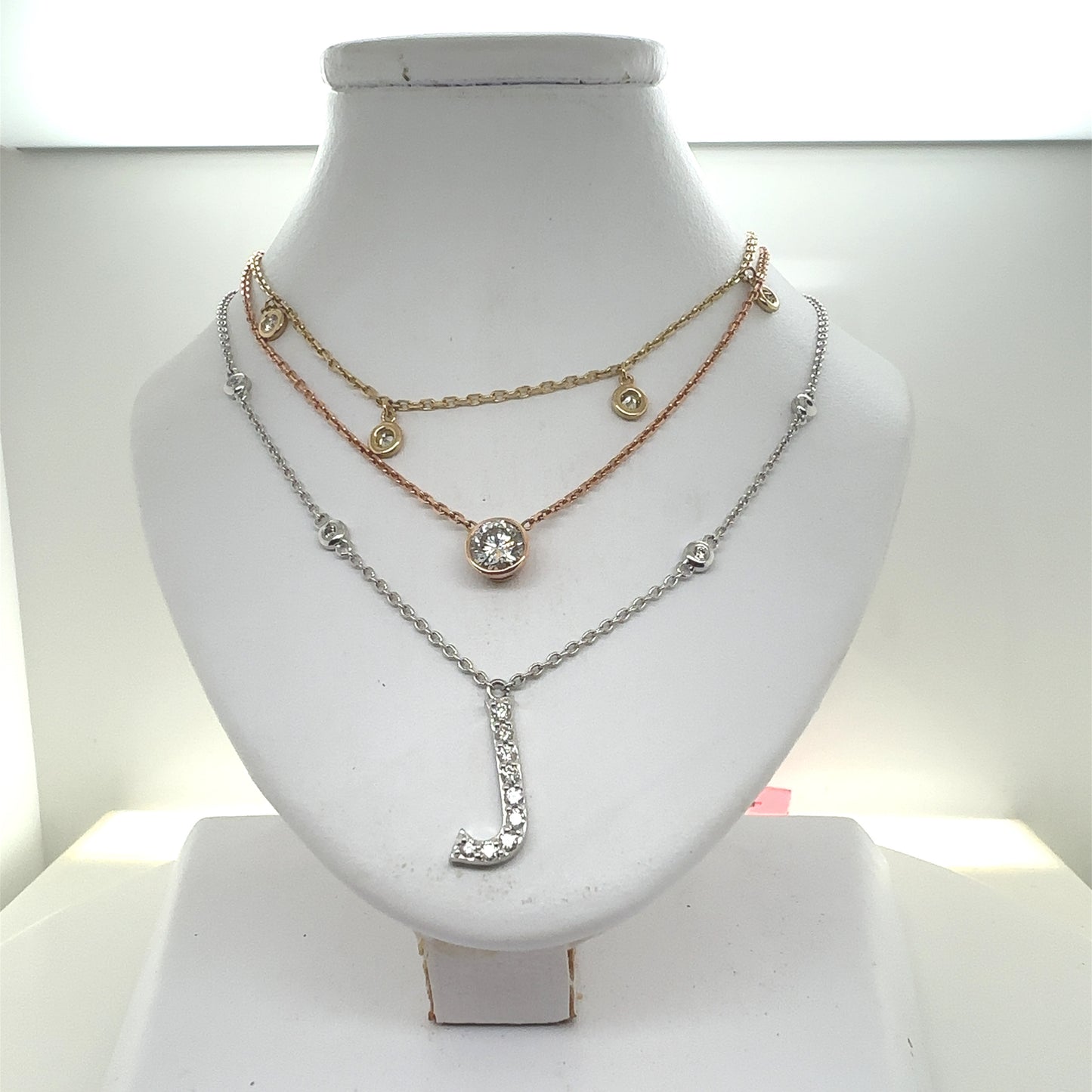 Diamond Necklaces and Pendants