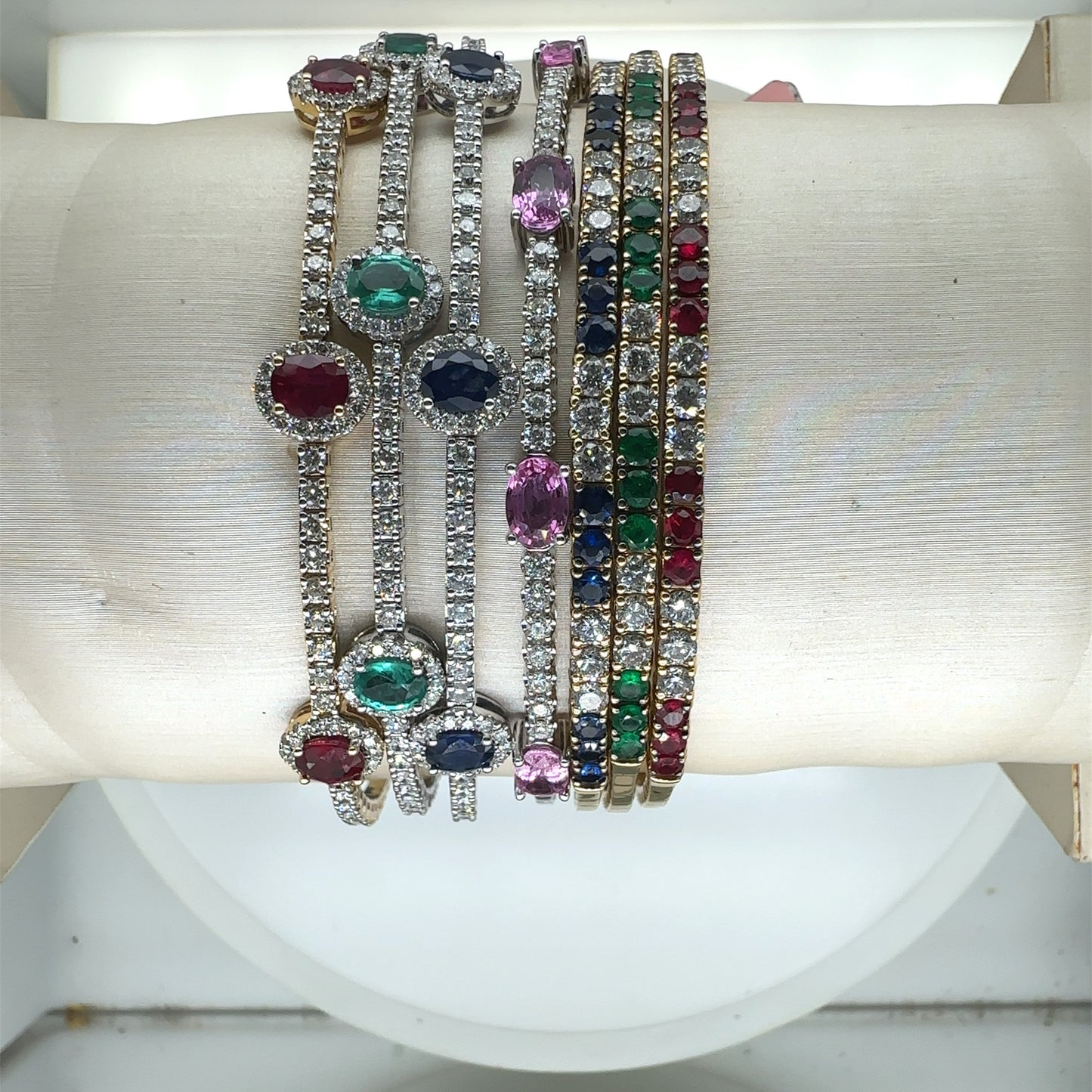 Precious and Semi Precious Bracelets and Bangles