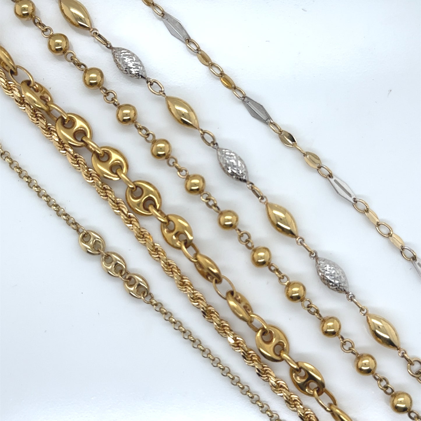 Gold Anklets