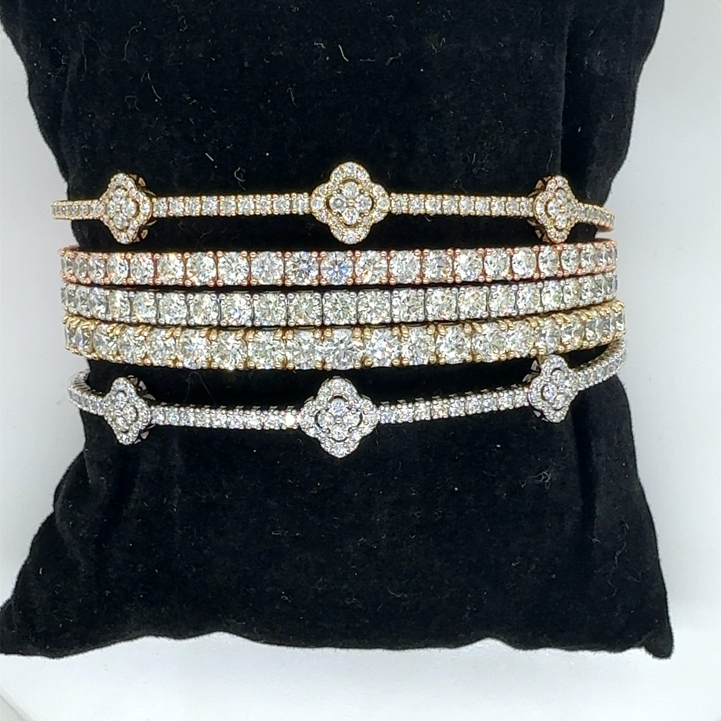 Diamond Flex Bangle