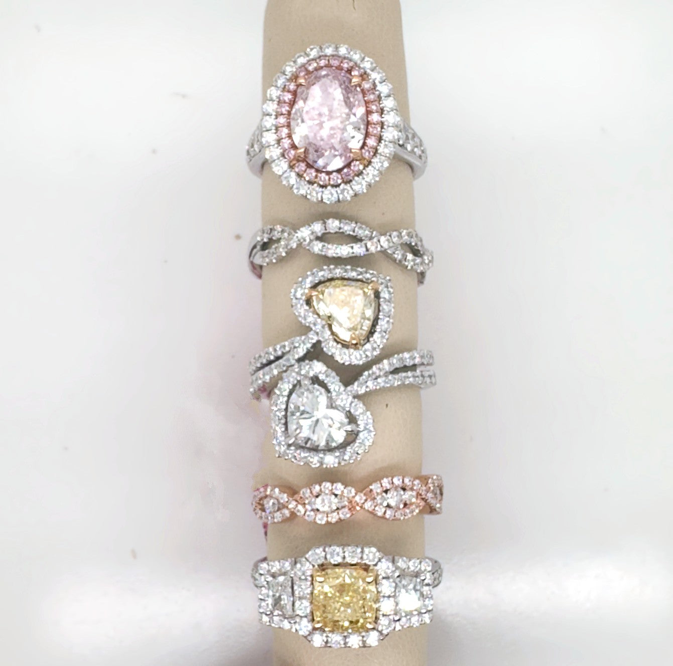 Colored Diamonds Rings